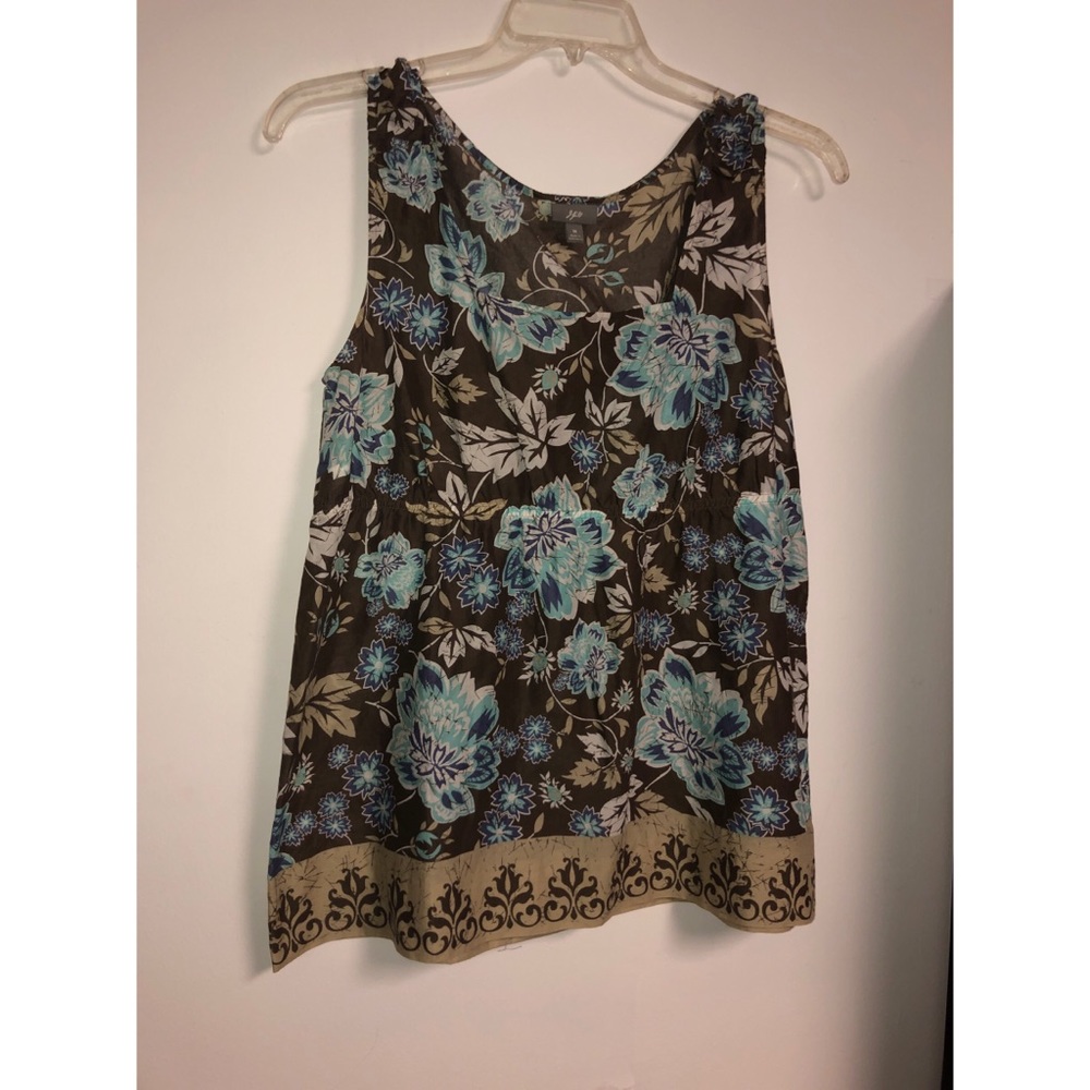 J.Jill Floral Tank Top M